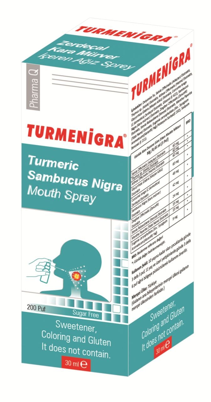 Turmenıgra Bogaz Sprey 30 Ml