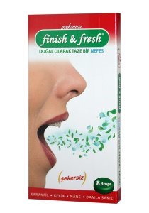 Finish & Fresh Ağız Kokusu Giderici 8 Drops