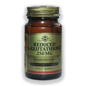 SOLGAR REDUCED L-GLUTATHIONE 250MG 30 KAPSÜL