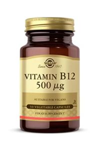 Solgar Vitamin B12 500 mcg 50 Vegetable Kapsül