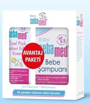 Sebamed Bebe Set (Sampuan 150 Ml+Pisik Kremi)