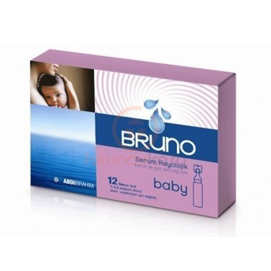 Bruno Baby Serum Fizyolojik Damla 12 x 5 ml