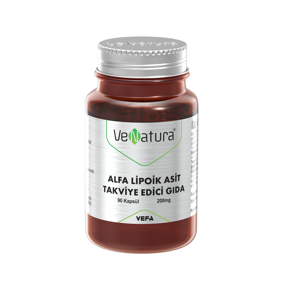 Venatura Alfa Lipoik Asit 200 mg 90 Kapsül