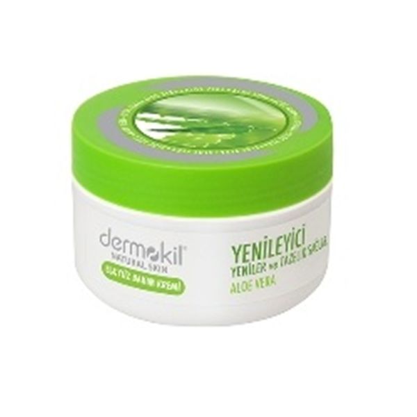 Dermokil Natural Skin Aloe Vera Özlü El ve Yüz Bakım Kremi 220 ml