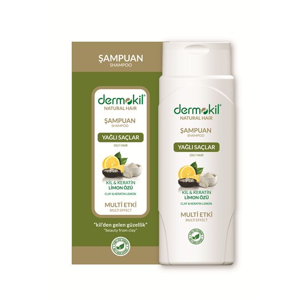 Dermokil Natural Hair Yağlı Saçlar 400 ml