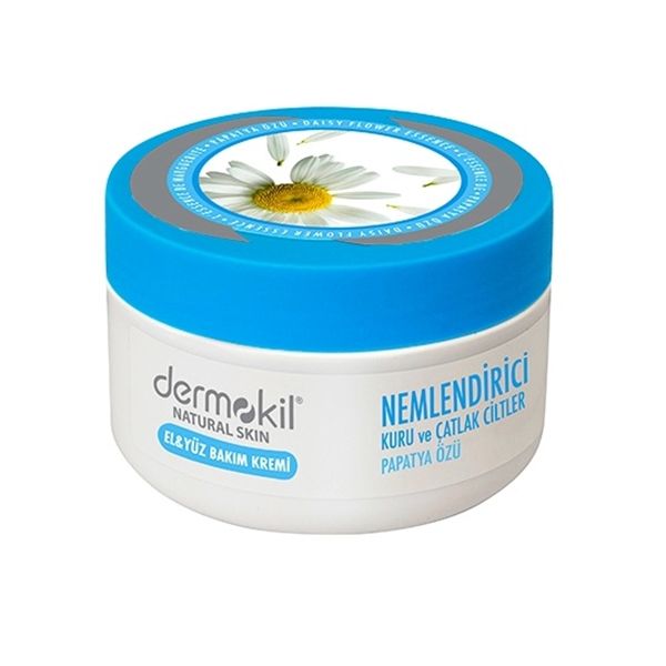 Dermokil Natural Skin Papatya Özlü El ve Yüz bakım Kremi 220 ml