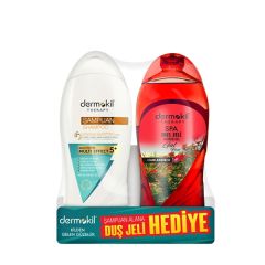 Dermokil Therapy Şampuan Yağlı Saçlara Karşı Etkili+ Gül Duş Jeli Hediye 500 ml