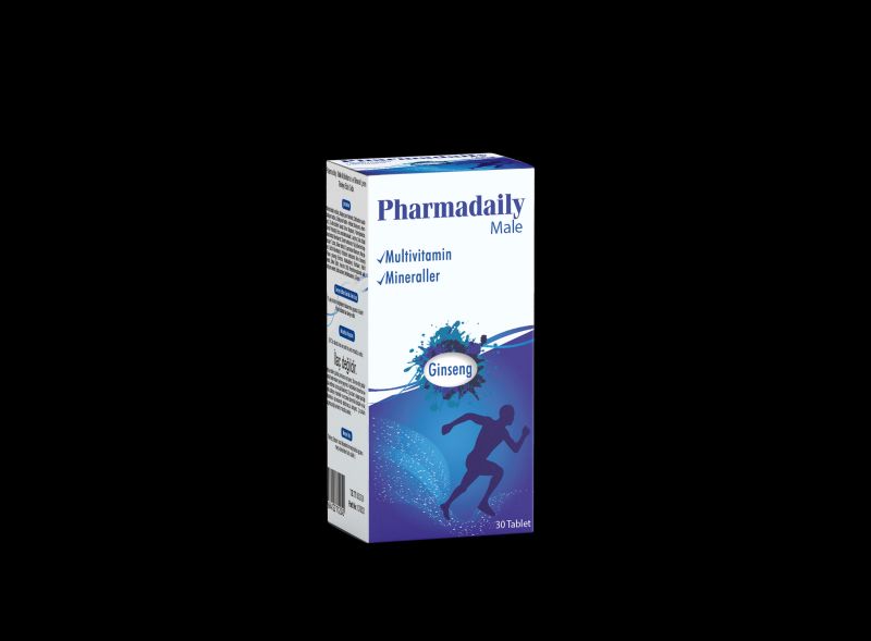 Pharmadaily Ginseng Multivitamin ve Mineraller 30 Tablet