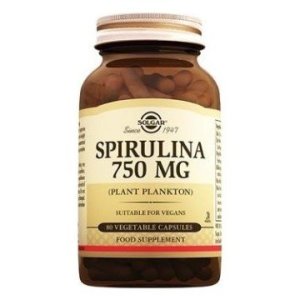 SOLGAR Spirulina 750mg 80 Kapsül