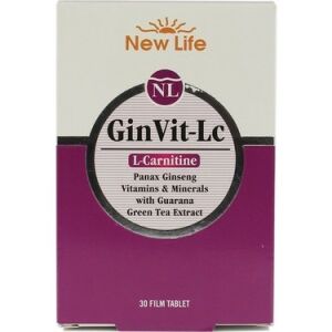 New Life GinVit-Lc L- Carnitine 30 Film Tablet