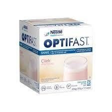 Nestle Optifast Milk Shake Çilek Aromalı 53g x 12 Saşe