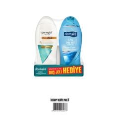 Dermokil Therapy Şampuan Yağlı Saçlara Karşı Etkili + Spa Duş Jeli Hediye 750 ml