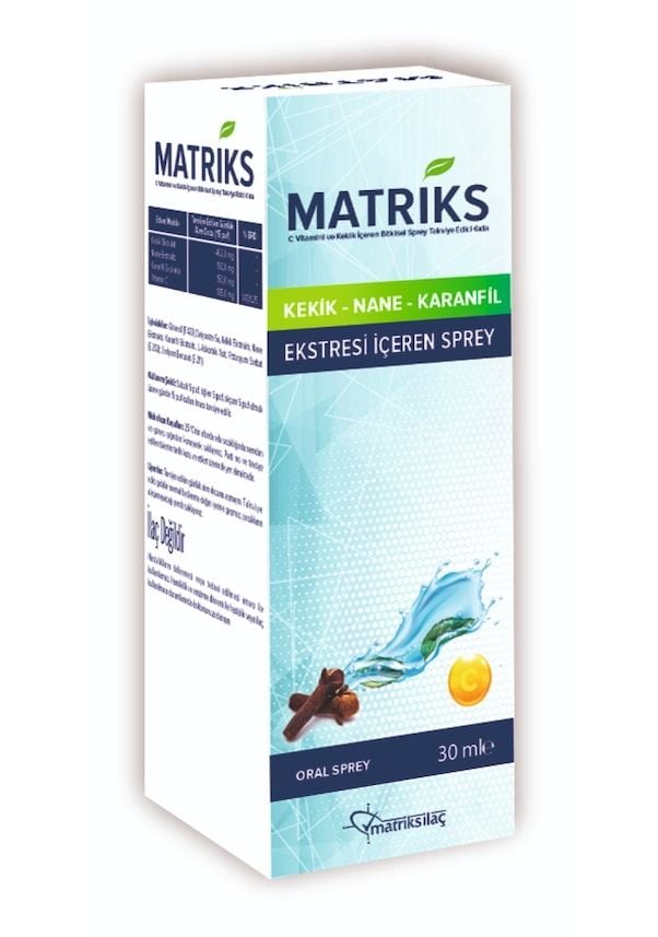 Matriks Kekik Ekstresi Oral Sprey 30 ml