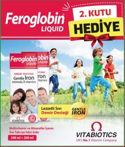 Feroglobin Kofre Liquid 200 ml + 200 ml - İkinci Kutu Hediye