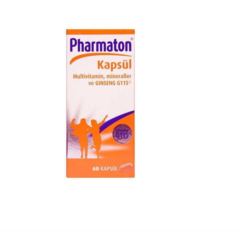 PHARMATON 40 MG 60 CAPSULES