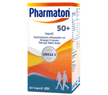 Pharmaton 50+ 60 Kapsül