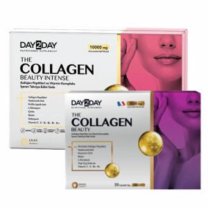 Day2day The Collagen Beauty Intense 30 Şase + The Colagen Beauty Likit Tüp 14'lü Hediye