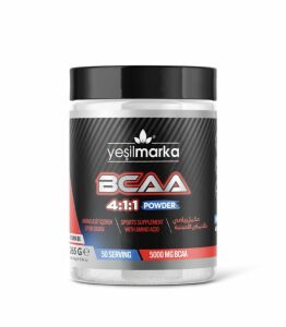 SKT:05/2024 Yeşilmarka BCAA 50 Servis Aromasız 265gr