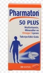 PHARMATON 50 PLUS 30 KAPSÜL