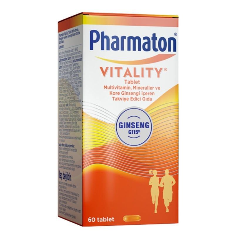 SKT:11/2024 Pharmaton Vitality 60 Tablet