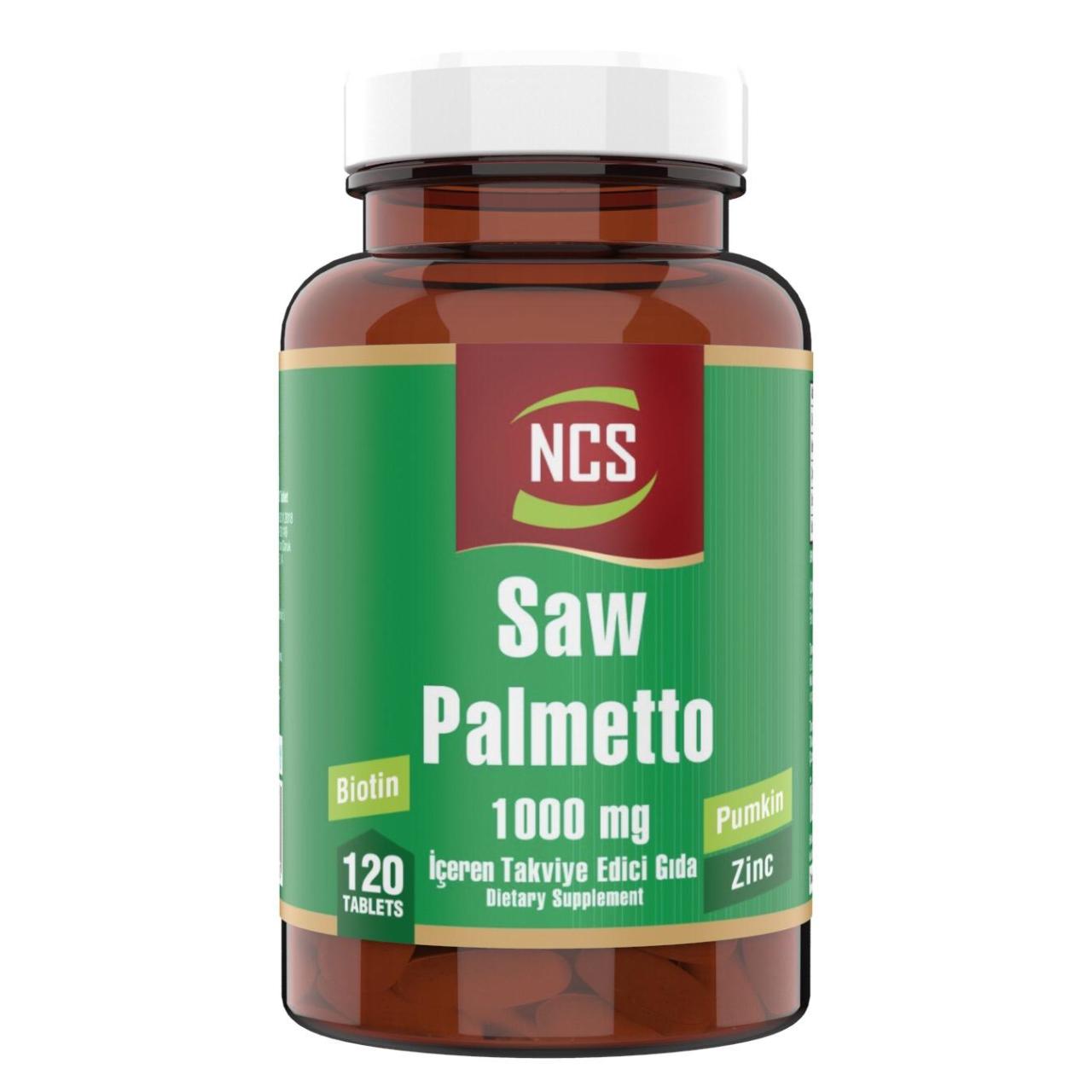 Ncs Saw Palmetto 1000 mg 120 Tablet