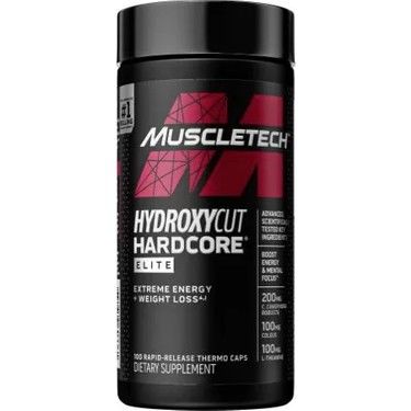 Muscletech Hydroxycut Hardcore Elite Thermogenic 100 Capsules