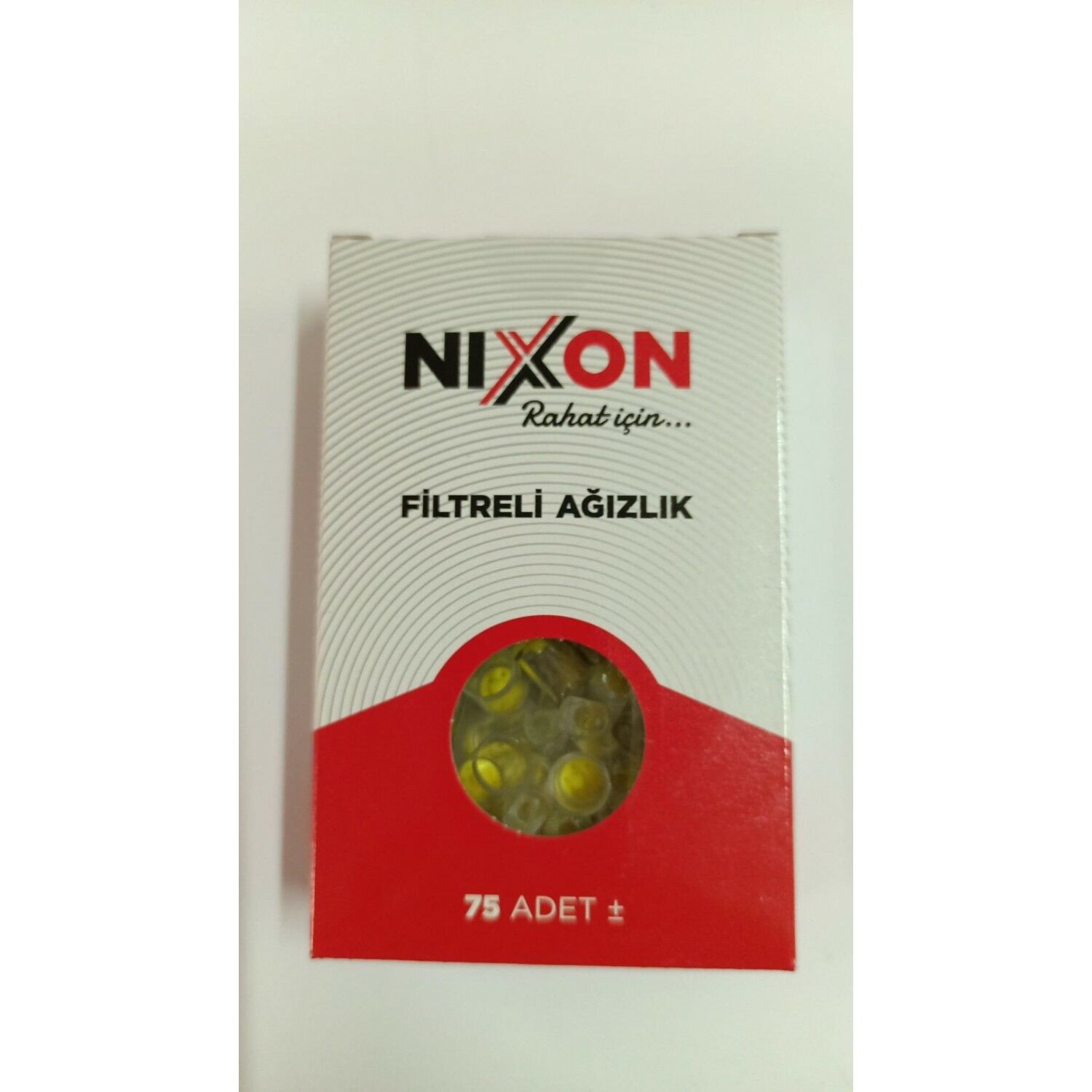 Nixon Filtreli Sigara İçim Ağızlığı 75'li - Stant 12'li