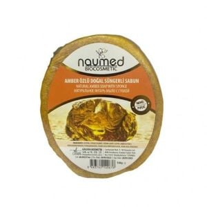 Naumed Amber Özlü Doğal Süngerli Sabun 135 gr