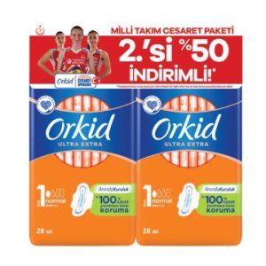 Orkid Ultra Extra Normal 26lı 2.si %50 İndirimli