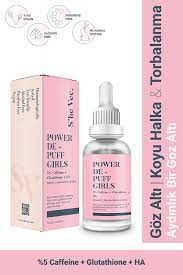 She Vec Power De Puff Girls Göz Altındaki Halkalar ve Torbalanmalarda Etkisi Kanıtlanmış Antioksidan Formül 30 ml