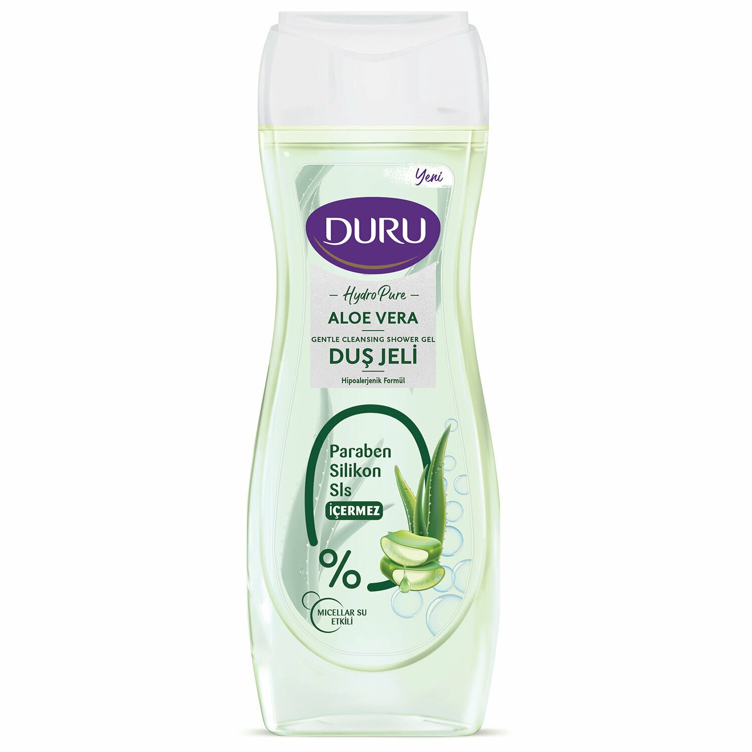 Duru Duş Jeli Hydro Pure Aloe Vera 450 ml