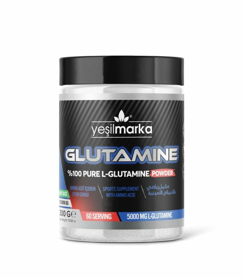 SKT:05/2024 Yeşilmarka Glutamine 60 Servis 300gr