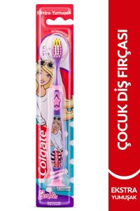 Colgate 5+Yaş Çocuk Diş Fırçası - Barbie/Spider-Man