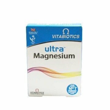 SKT:11/2024 Vitabiotics Ultra Magnesium 60 Tablet