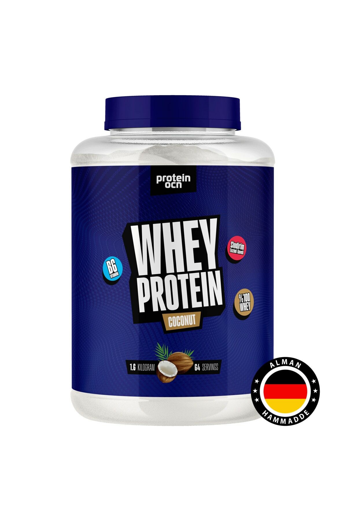 ProteinOcean Whey Protein Hindistan Cevizi 1600 gr