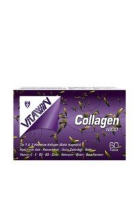 Vitawin Collagen 1000 Kollajen+Hyaluronik Asit 60 Tablet