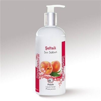 Sepe Natural Şeftali Sıvı Sabun 400 ml