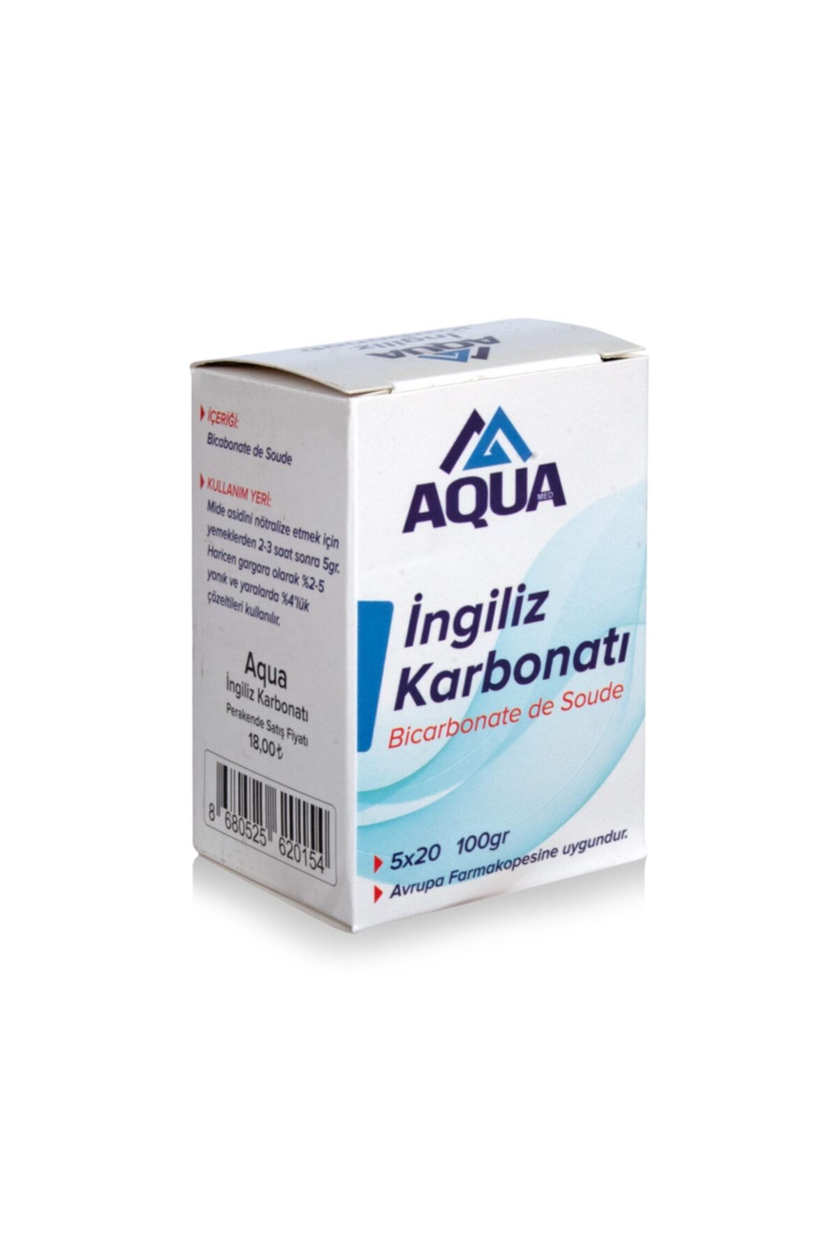 Aqua İngiliz Karbonatı 100 gr