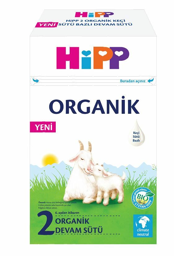 Hıpp 2 Organık Kecı Sutu 400 Gr