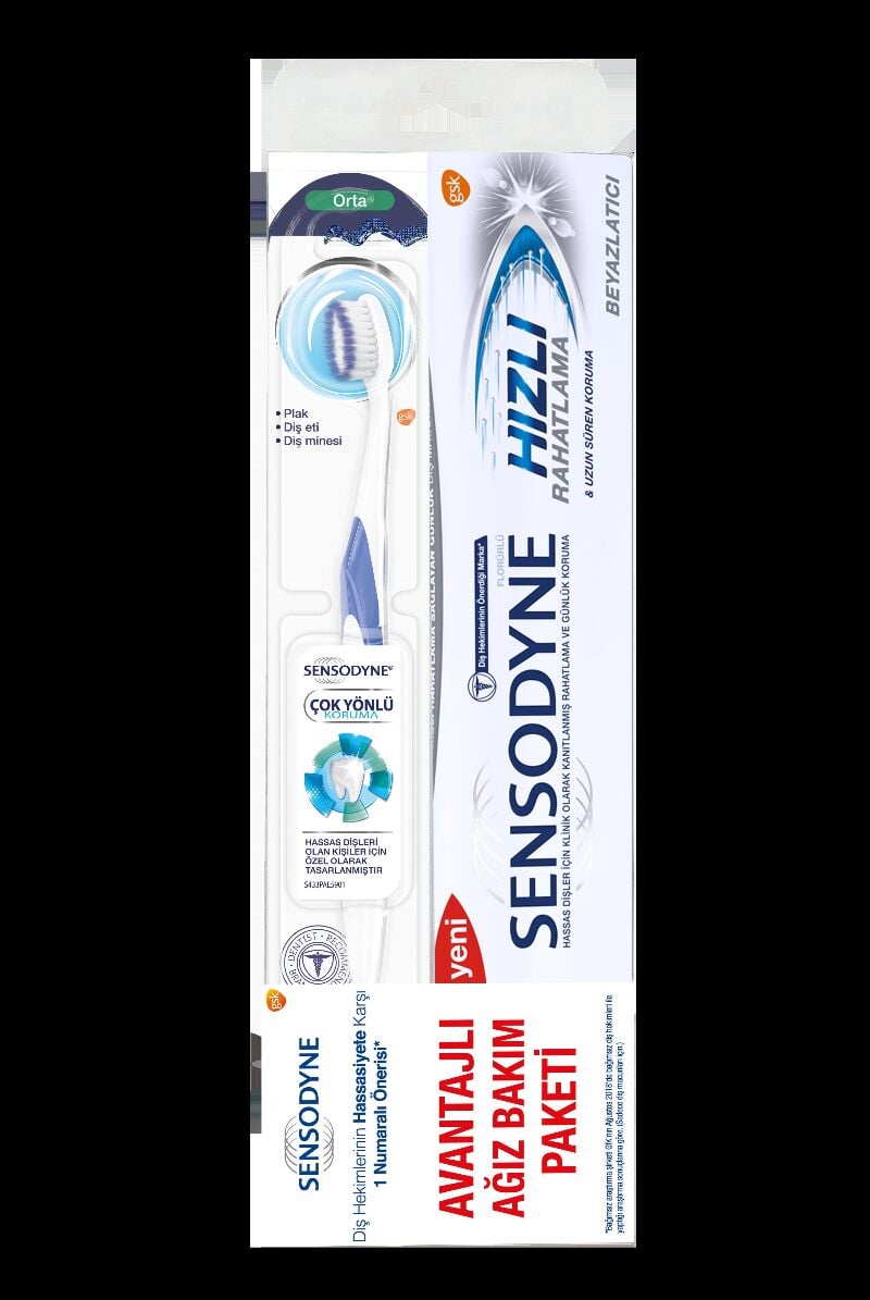 Sensodyne Hızl R.Byz 75+Cok Yon Fırca