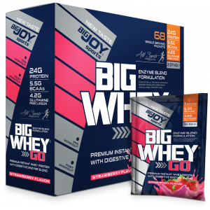 BigJoy Sports Bigwhey Çilek 33 gr 68 Servis