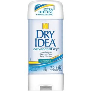 Dry Idea Advanced Dry Unscented 72 Hr Jel Stick 3 Oz 85 gr