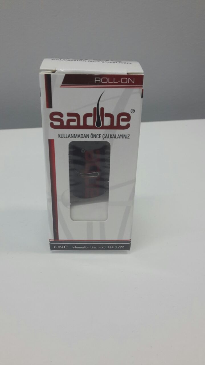 Sadbe Roll-on 8 ml Saç ve Sakal Kıran Önlemeye Yardımcı