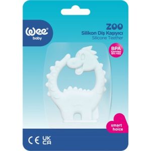 Wee Zoo Diş Kaşıyıcı - Mavi Zürafa