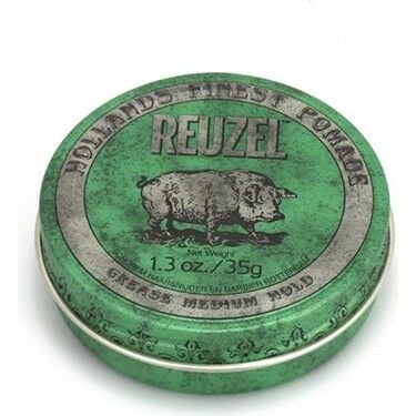 Reuzel Green Pomade Grease Erkekler İçin Saç Şekillendirici Krem 35 gr