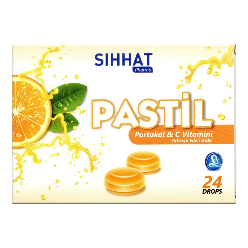 Sıhhat Portakal & C Vitamini Pastil 24 Adet