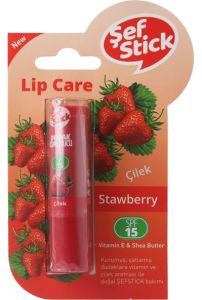 Optiderm Lip Stick E Vitaminli SPF20+ Çilek