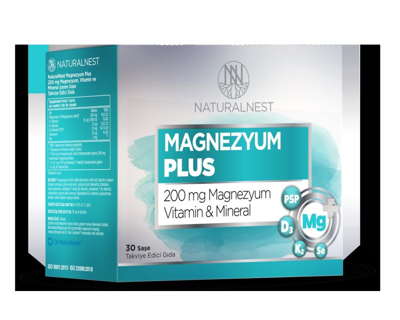 Naturalnest Magnezyum Plus Sase