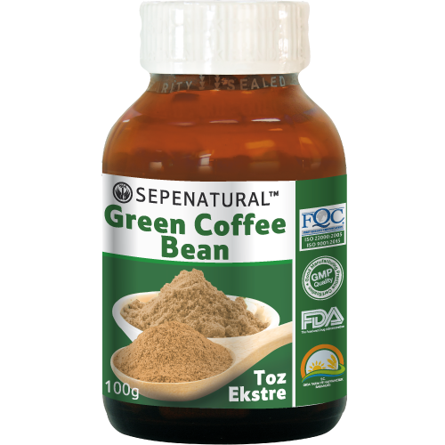 Green Coffee Bean Extract Yeşil Kahve Çekirdek Ekstresi 100 gr