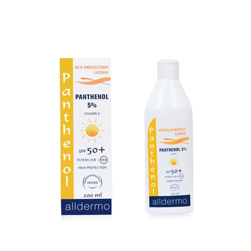 Alldermo Panthenol Güneş Koruyucu Losyon Spf50+ 200ml